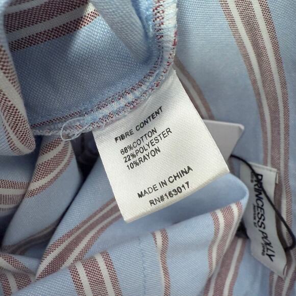 Princess Polly Rush Hour Pants Blue Multi, 8 - Picture 6 of 6